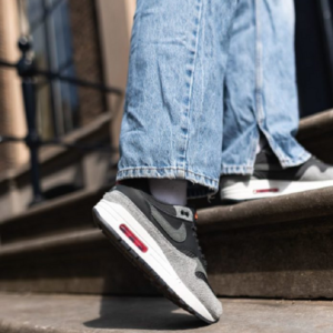 Giay Nike Air Max 1 Premium 'Flash Crimson' HJ9292-070