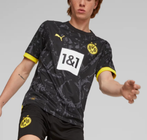 Ao Puma Borussia Dortmund Jersey 'Black Yellow' 770612-02