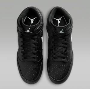 Giay Nike Air Jordan 1 Mid TD Cleat 'Black White' FJ6805-001