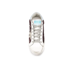 Giay Golden Goose Wmns Superstar 'Wine Glitter' G36WS590-S99