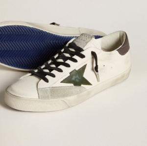 Giay Golden Goose Super-Star 'Green' GMF00840-F006642-10974