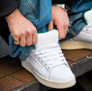 Giay Adidas Originals Stan Smith XLG 'White Green' IF6215