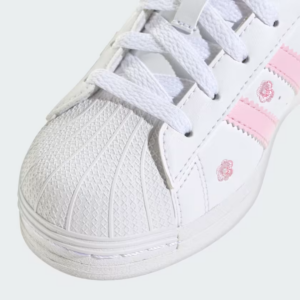 Giay Adidas Superstar J 'Pink Floral Embroidery' IG7015
