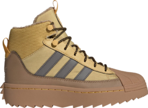 Giay Adidas Superstar Winter Trek Boot J 'Oat Charcoal' ID1021