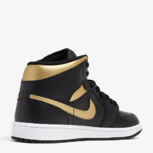 Giay Nike Air Jordan 1 Mid 'Black Metallic Gold' DQ8426-071