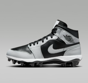 Giay Nike Air Jordan 1 Mid TD Cleat Shadow 2.0 'Smoke Grey' FJ6805-002