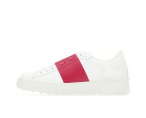 Giay Valentino Open Smooth 'White Red' TW2S0781BLU43C