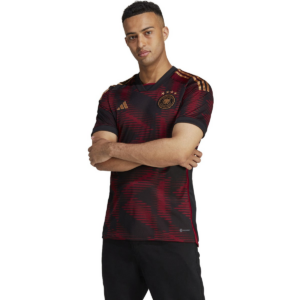 Ao Adidas Germany 22 Away Jersey 'Black Red' HJ9604