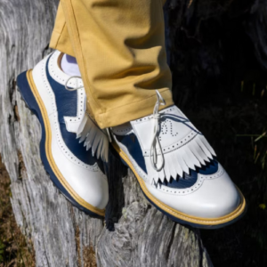 Giay Adidas Malbon Golf x MC87 'Navy White' IF8648