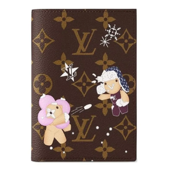 Vi Louis Vuitton Passport Cover 'Brown' M12237