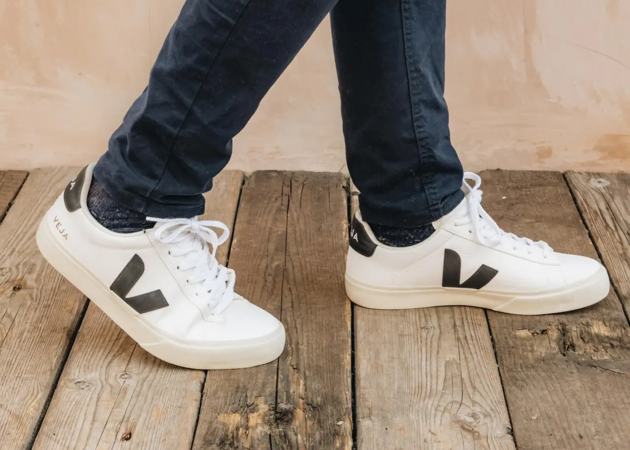 Giày Veja Campo Chromefree 'White Khaki' CP052347 - Ảnh 3