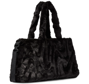 Tui Nike Sportswear Faux Fur Tote 'Black' FZ1323-010