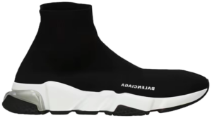 Giay Balenciaga Speed Trainers Clearsole 'Black' 607544W05GG1010