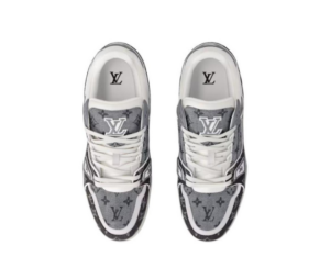 Giay Louis Vuitton Trainer Sneaker 'Grey' 1ADHIZ