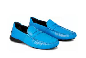 Giay Tods Loafers In Leather 'Blue' Y5U86K0HL90BR0U423