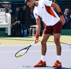 Giay Asics Court FF 3 Novak 'Red' 1041A361-964