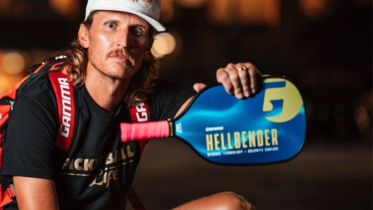 Hinh anh 2: Review chi tiet vot pickleball Gamma Hellbender