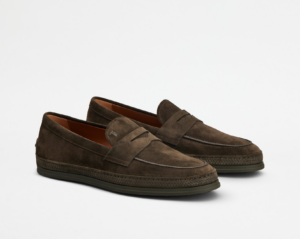 Giay Tods Loafers In Suede 'Brown' XXM07L0FQ80TIQS800