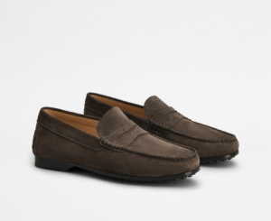 Giay Tods Suede Moccasin 'Brown' XXM31L00640M8WS404