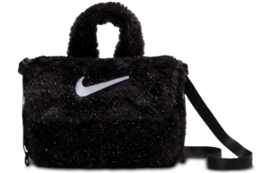 Tui Nike Older Faux Fur Crossbody Bag 'Black' FZ1329-010
