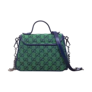 Tui Gucci GG Marmont Handbag 'Green' 583571-2UZCN-3368