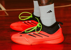 Giay Adidas Dame 9 'Solar Red' IE3627