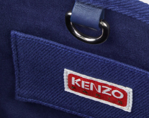 Tui Kenzo Small Utility Tote 'Deep Sea Blue' FE58SA910FE175
