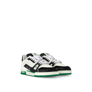 Giay Louis Vuitton LV Trainer 'Green White' 1ADDY3
