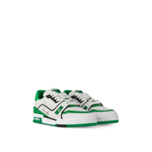 Giay Louis Vuitton LV Trainer Sneaker 'Green' 1AD7KL