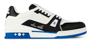 Giay Louis Vuitton LV Trainer 'White Blue' 1ADDYZ