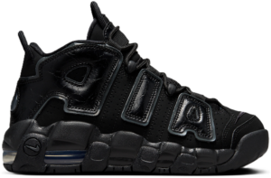 Giay Nike Air More Uptempo GS 'Triple Black' FV2264-001