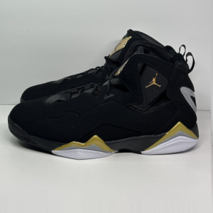 Giay Nike Air Jordan True Flight 'Black Gold' 342964-072