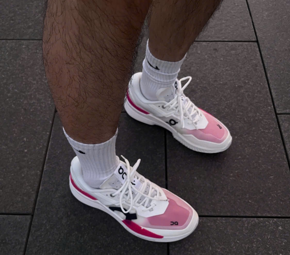 Alternative view of Giày On The Roger Pro 2 WMNS 'White Pink' 3WE10332626