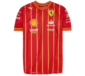 Ao Puma Scuderia Ferrari Team Football Jersey 'Leclerc' 763608-01