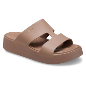 Dep Crocs Getaway Platform H-strap 'Latte' 209409-2Q9
