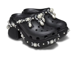 Dep Crocs Siren Heel x Simone Rocha Clog 'Black' 210646-001