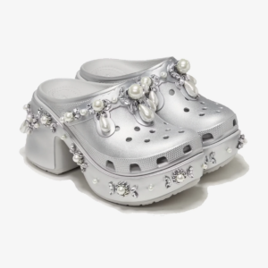 Dep Crocs Siren x Simone Rocha Clog 'Metallic Silver' 210646-041
