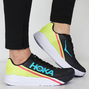 Giay Hoka One One Rocket X Tennis 'Black Lemon' 1113532-BEPR