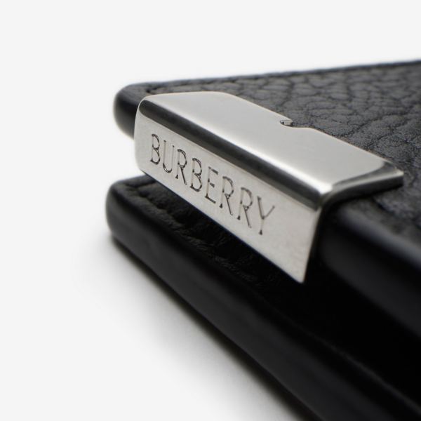 Ví Burberry B Cut Slim Bifold Wallet 'Black' 80838541 - Hình ảnh 2