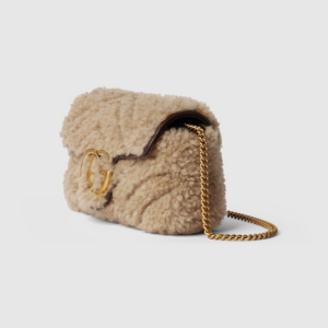 Tui Gucci GG Marmont Super Mini Bag 'Brown' 476433-AADRV-2341