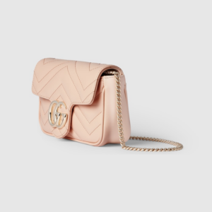 Tui Gucci GG Marmont Super Mini Bag 'Pink' 476433-DTDHD-6705