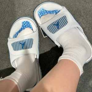 Dep Nike Air Jordan Hydro 4 Slide 'Blue' 532225-141