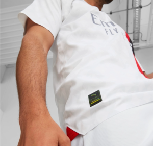 Ao Puma AC Milan Away Jersey Logo 'White' 770390-02