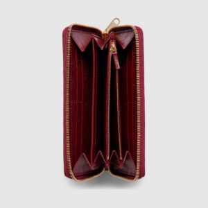 Vi Gucci Zip Around Wallet 'Rosso Ancora' 772642-0OP0T-6207
