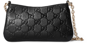 Tui Gucci Emblem Super Mini Bag 'Black' 815278-AAEEM-1000