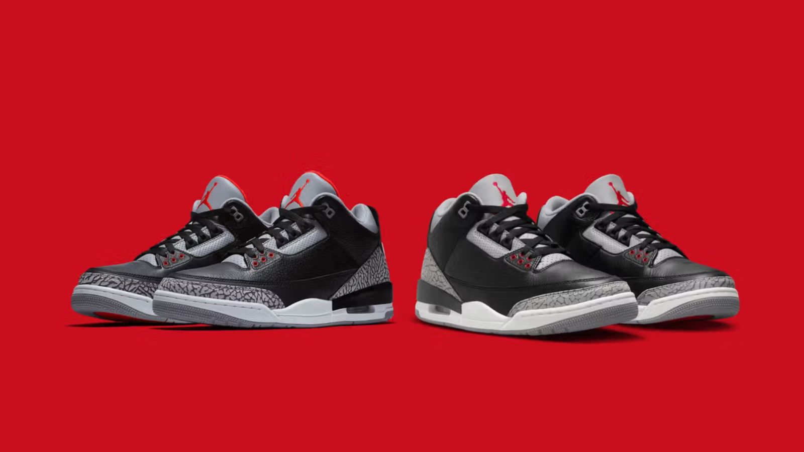 Air Jordan 3 ‘Black Cement’ 2018 và 2024: Có điểm gì khác nhau? Hinh anh 8: Air Jordan 3 ‘Black Cement’ 2018 va 2024: Co diem gi khac nhau?