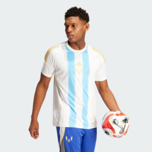Ao Adidas Pitch 2 Street Messi Training Jersey 'White' IS6466