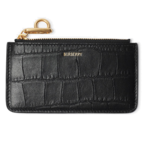 Vi Burberry Rocking Horse Zip Card​ 'Black' 81024161