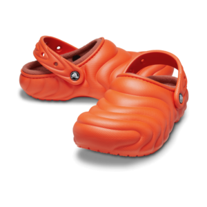 Dep Crocs Classic Overpuff Lined Clog 'Lava' 210059-84J