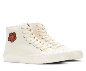Giay Kenzo School High Sneaker 'White' FD52SN020F73-04